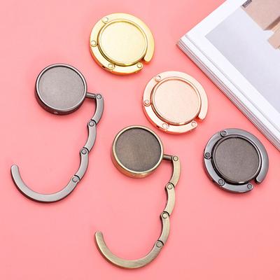 Gancio Pieghevole per Borsa con Magnete Design Antiscivolo Compatibilità Versatile Salvaspazio Gancio Metallico per Borsa