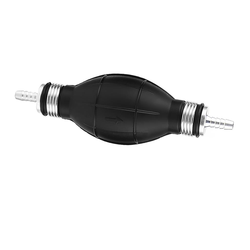 6mm Rubber & Aluminum Fuel Pump Line Hand Primer Bulb Gas Petrol For Car Boat Marine Outboard