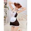 Sex Underwear Sexy Large Size Mesh Transparent Maid Clothes Pajamas Passion Perspective Qqny Maid Clothes Wholesale