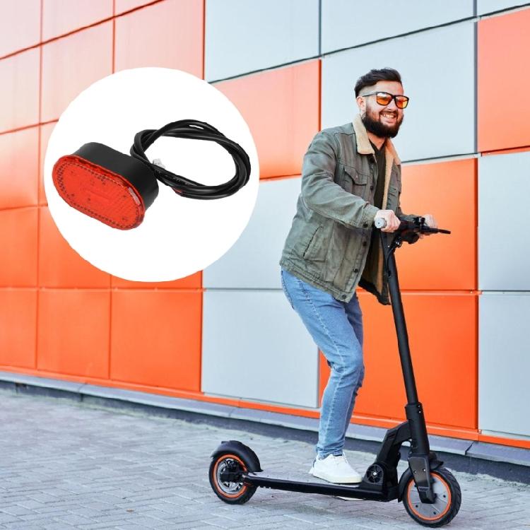 Electric Scooter Taillight Rear Tail Light LED Rear Brake Light For 5 Scooter Accessories Simple Installation