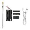Digital Display FM Radio Kit 87.5-108MHz DIY Electronic Parts Microcontroller Type-C High Sensitivity Stable Signal Reception