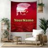 Liverpool Custom Your Name Wall Decor Tapestry Art For Pet Memorial Birthdaywedding Party Backdrop Family Gift