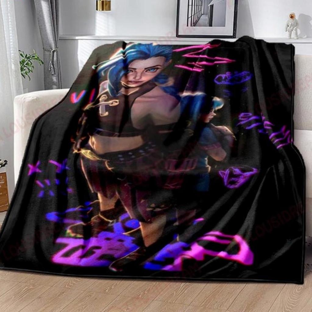 Arcane Blanket 3DPrint Soft Rug Winter Warm Plush Soft Fluffy Blanket With Weight for Sofa Home Decoration Gift for Your Friends