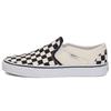 New Asher Checkerboard Black White Women's