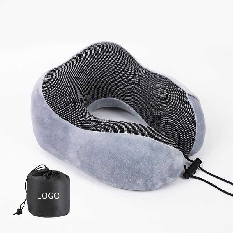 Ultra-Soft Travel Neck Pillow with Memory Foam Core