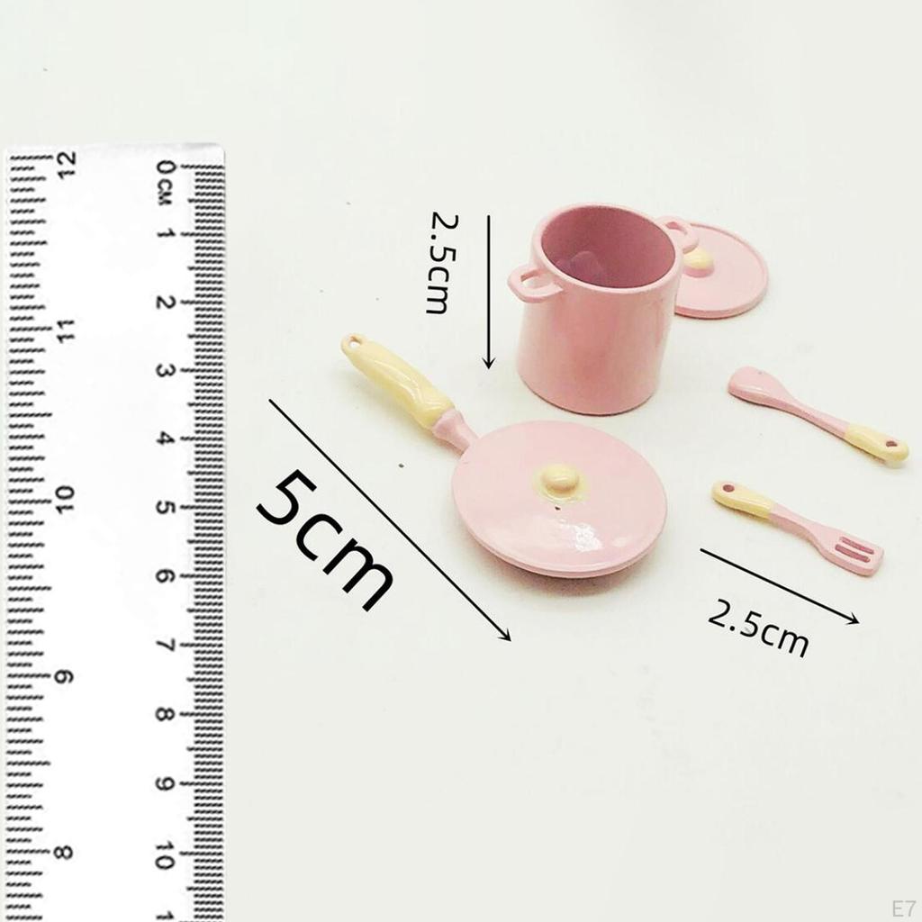 1/12 Cookware Accessories Decoration Party Supplies