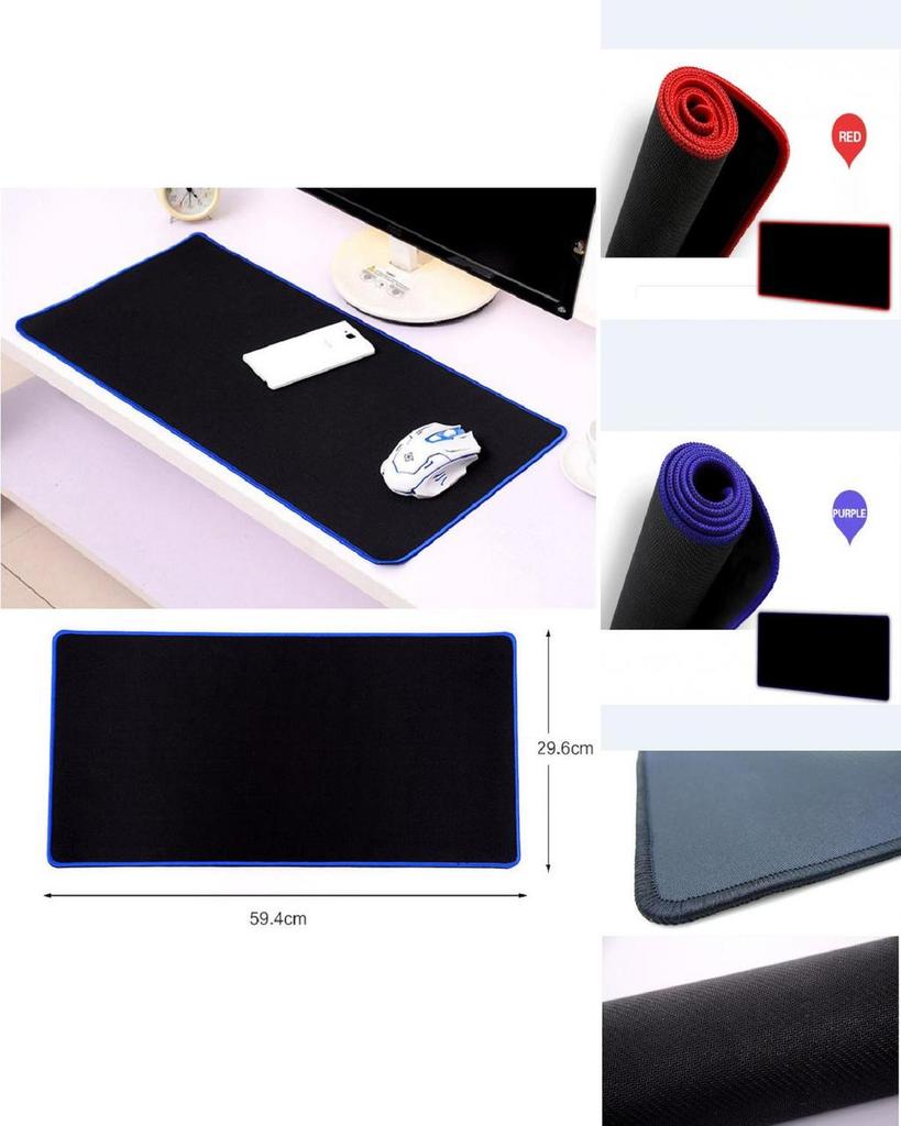 Rubber S/m/l Large Size Pc Laptop Computer Keyboard Gaming Mouse Pad Mat With Premium Quality And Timeless Design