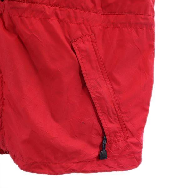 Columbia Outdoor Old Nylon jacket LL Red x black Men's Used