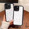 Wildflower Girls Bow Rabbit Cute Cartoon Phone Case For iPhone 11 12 13 14 15 16 17 Pro Max Shockproof Soft TPU Back Cover