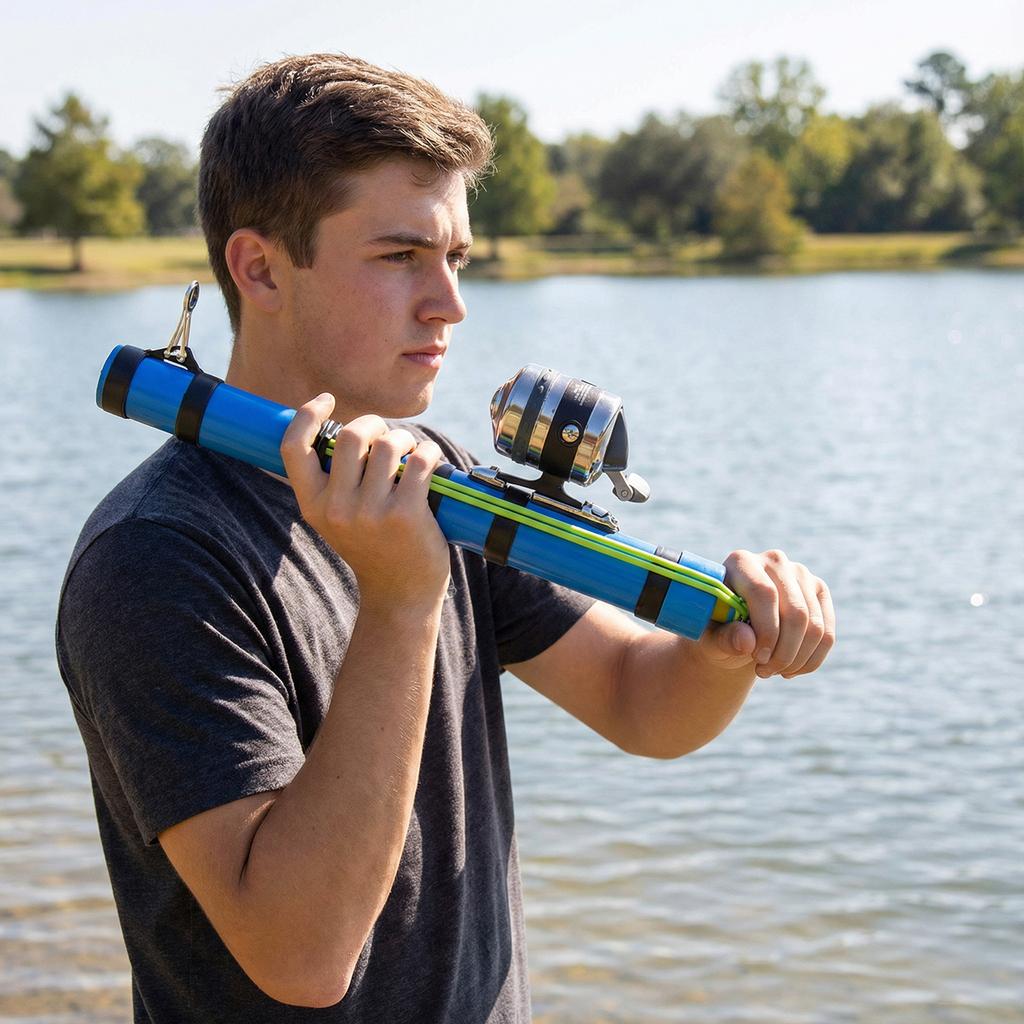 Outdoor Fishing Bait Feeder Rubber Band Bait Casting Device New Fishing Accessory Fishing Catapult Rod Various Fishing Reels