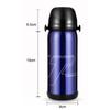 WTEMPO 800ML Stainless Steel Vacuum Flask Outdoor Sports Large Capacity Kettle Coffee Tea Water Bottle Milk Insulation Cup