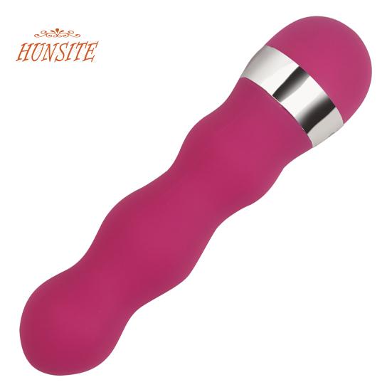 Kvinner Masturbator Vibrasjon Dildo G-Spot Klitoris AV Massasjeapparat Erotisk sexleketøy