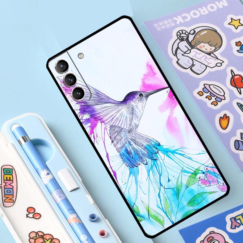 

Чехол Колибри Для Samsung Galaxy S25 Ultra S22 S21 S20 S23 S24 Ultra S9 S10 Plus S25 FE Накладка Coque Galaxy S21 Plus