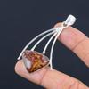 Natural Noreena Jasper Gemstone Pendant 925 Sterling Silver Jewelry For Women