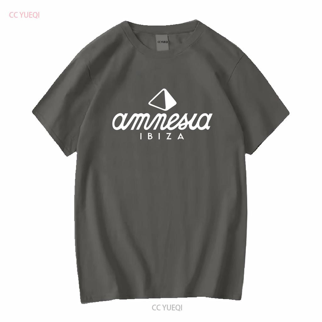 Amnesia Club Ibiza T Shirt Party Rave Dance Top Summer Spain Raver Carl Cox Vintage Washed Top For Everyday Wear Slightly