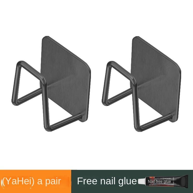 Kitchen Non Perforated Stainless Steel Storage Rack Wall Mounted Pot Cover Rack Cabinet Bottom Cutting Board Storage Rack 990₽