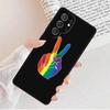 Gay Pride LGBT Rainbow Flag Phone Case For Samsung Galaxy S25 S23 S30 S8 S21 S20 FE S24 S22 Note 10 20 Plus lite Ultra