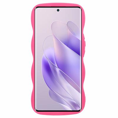 XL Serisi Infinix Zero 30 4G Kılıfı Dalgalı Kenar Çerçeveli TPU Telefon Kapağı