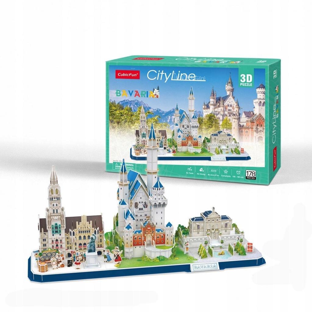 PUZZLE 3D CITY LINE BAVARIA 2675