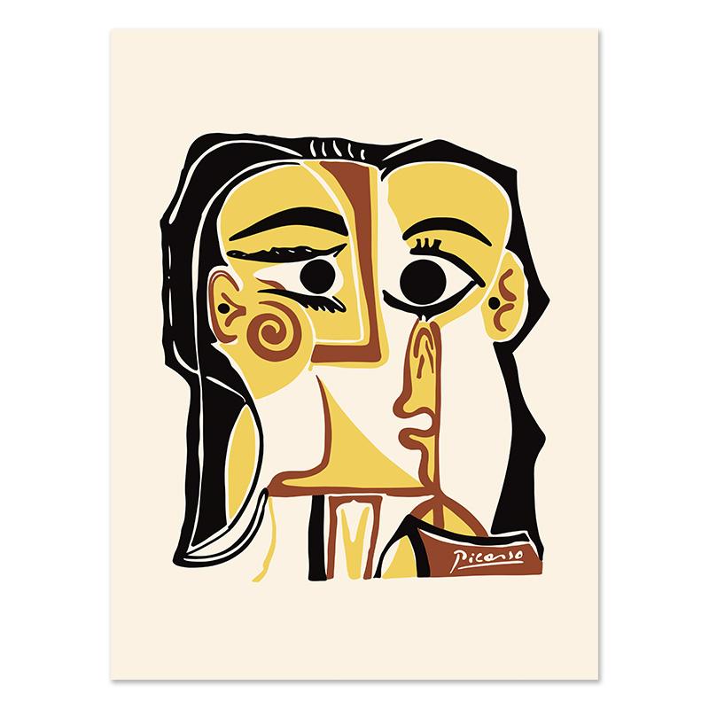 Van Gogh Matisse Picasso William Poster Drucke Raumdekoration Abstrakte Leinwandmalerei Blumenwandkunst für Wohnzimmer Wohnkultur