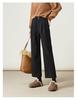 Simple Commuting Thick Straight Leg Pants for Women In Winter 2025