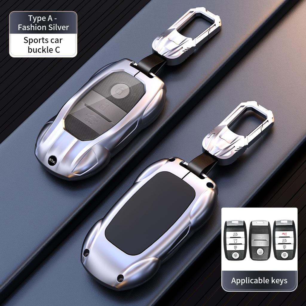 Zinc Alloy Silicone Car Key Case Cover for Kia Ceed Rio Rio5 Sportage R K3 KX3 K4 K5 Ceed Sorento Cerato Optima 2015 2016 2017