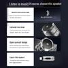 Portable Bluetooth Speaker with Shocking Bass and Card Slot - WS-887