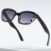  Fashion Cat Eye Sunglasses Women Fashion Pattern Leopard Gradient Shades UV400