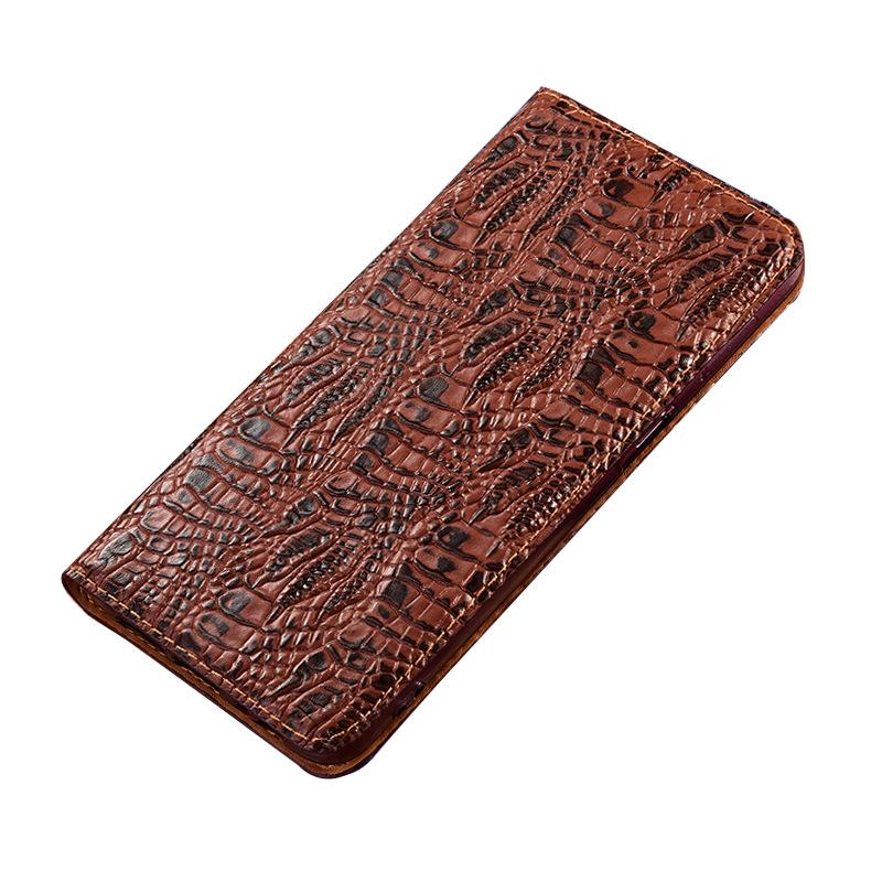 Samsung Galaxy S24+ Genuine Leather Flip Cover, Anti-Fall Protective Case for S23 and S23+ Ultra Phones