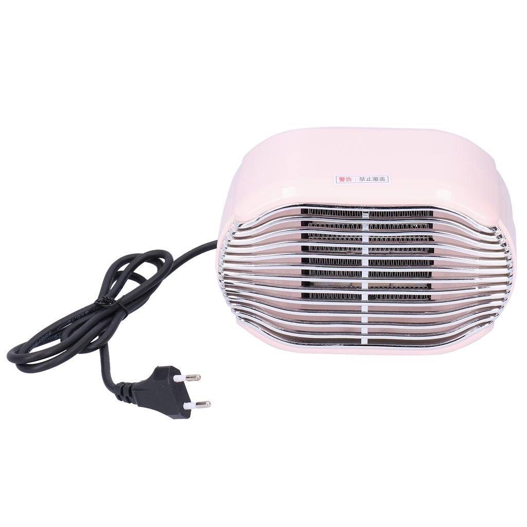 800W Winter Office Mini Electric Desktop Heating Fast Energysaving Fan Heater  (vert )