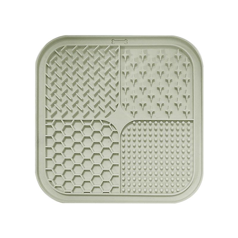 

Silicone Pet Licking Mat & Slow Feeder Bowl with Suction Cup for Dogs