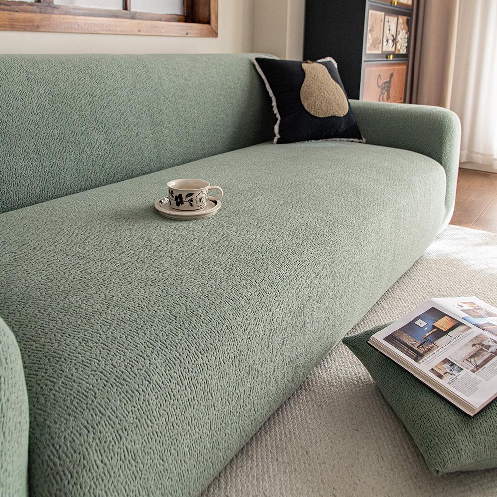 Adjustable Elastic Sofa Cover Velvet Armchair Protector Corner L Shape Stretch Couch Covers for Living Room 1/2/3/4/5 Seater