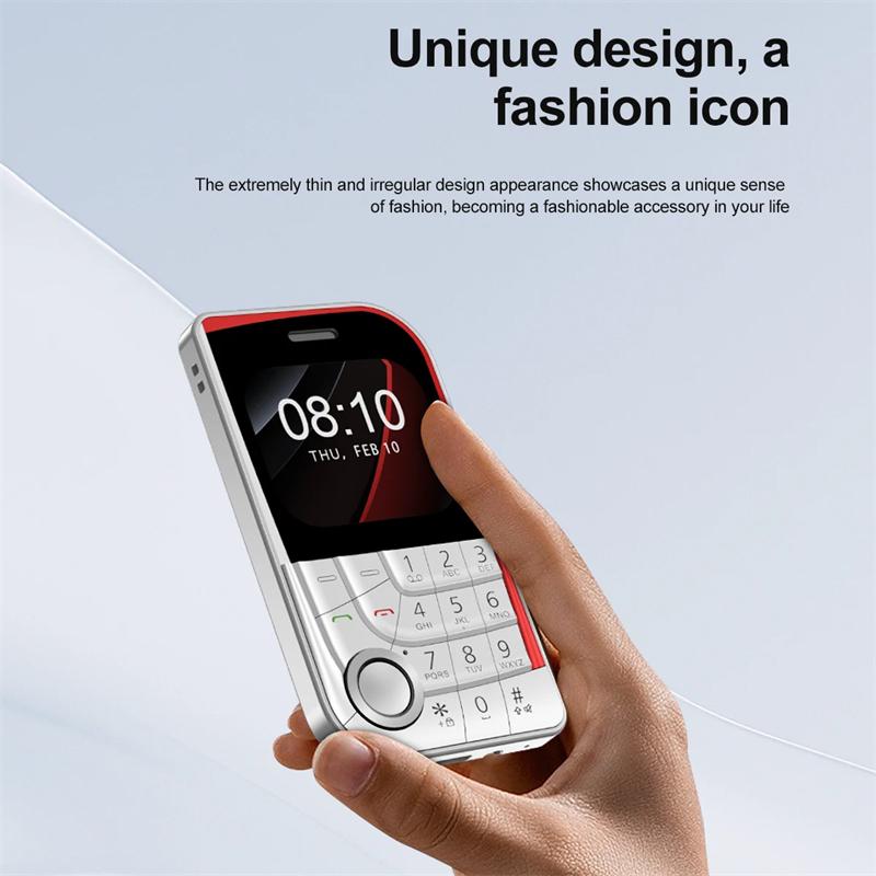 V10 Dual SIM Standby Mobile Phone 2.01 Inch Screen Magic Voice Speed Dial Flashlight FM Radio MP4 Cheap Back-up Cellphones