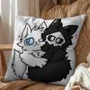 cute Dr K Changed Puro Print Throw Pillow Cover Square Cushion Case for Living Room Bedroom Decor
