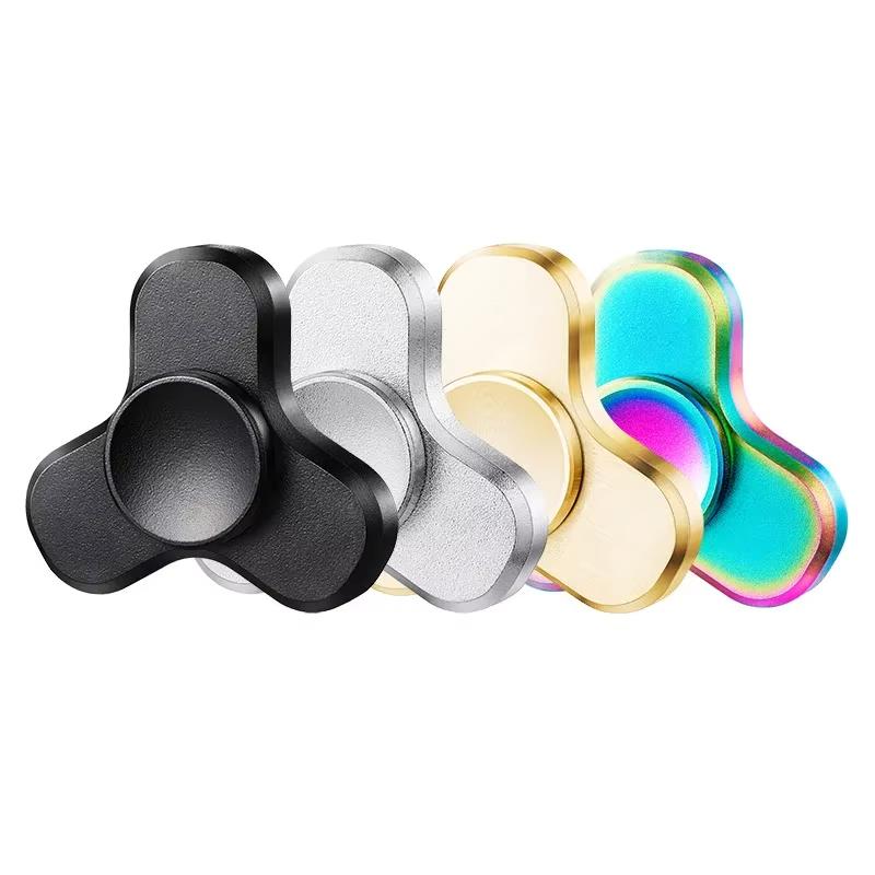 1PC Mini Fidget Spinner Alloy EDC Spinning Top Stress Reliever Anti-Stress Toy Gyroscope for Children with ADHD
