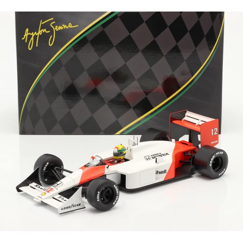 

IXO Scale Premium X McLaren F1 Ayrton World 1988 Japanese GP 1/18 MP4/4 Senna, Champion, [Used]