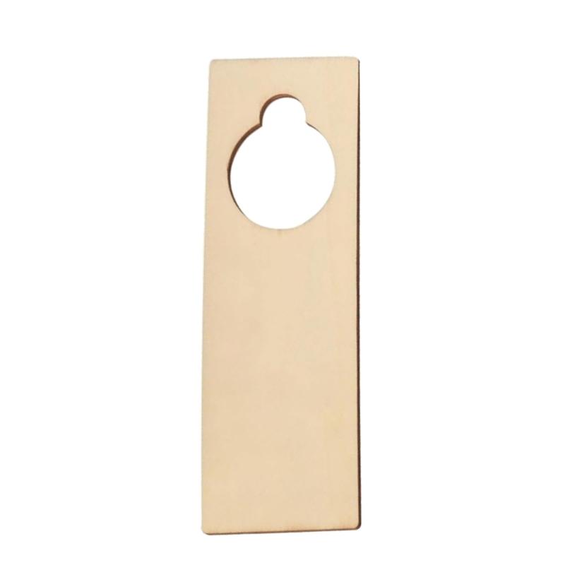 12 Pezzi Appendini in Legno Non Verniciato per Porte Cartelli in Legno Non Verniciato per Artigianato Cartello di Benvenuto Avvisi di Occupazione Decorazione per la Casa