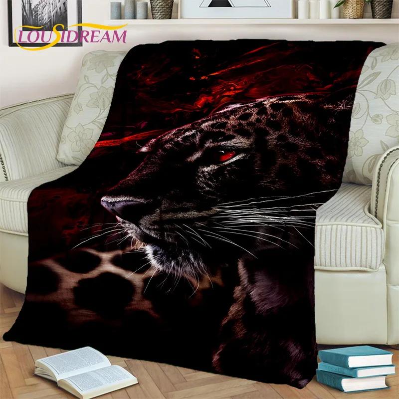 Animal Cartoon Leopard Cheetah Beast Fashion Blanket,Soft Throw Fashion Blanket for Home Bedroom Bed Sofa Picnic Travel Office Cover Fashion