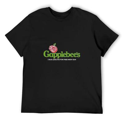 Gapplebees Drag Racing Gapped American Muscle T-Shirt Shirts Graphic Tees Plain Heavy Weight T Shirts for Men
