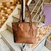 Premium Leder Damen Tragetasche/ / Schultertasche