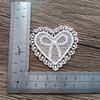 Bowknot Lace Applique Trim Handmade DIY Lace Fabric  for Bags Hair Clips Hair Decor