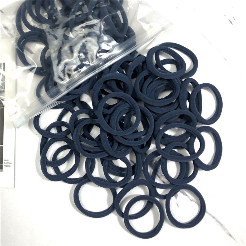 20/50 STÜCKE/Set Haargummis für Frauen Mädchen Basic Haargummis Seile 4cm Einfaches Elastisches Stirnband Haarschmuck Pferdeschwanzhalter