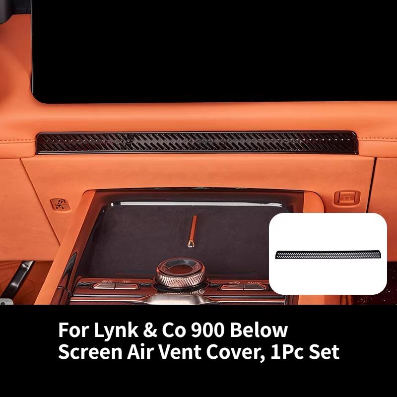 For Lynk & Co 900 Center Console Air Vent Dust Cover Trument Panel AirConditioner Protector Interior Accessories Modification