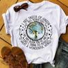Trees Of Green T Shirt Wonderful World Hippie Vintage Fashion Breathable Casual Top For Everyday Wear Soft Graphic