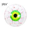 Inflatable Horror Party Supplies Simulated Eyeball Balloon, Theme Halloween Decoration, Large Aluminum Foil Balloon Set Spooky Eye for Indoor