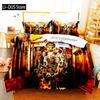 Hip Hop Heavy Metal Maiden 3-piece Cartoon Anime Duvet Cover Sets For Adult Boy bedroom Luxury Printed Bedding Set