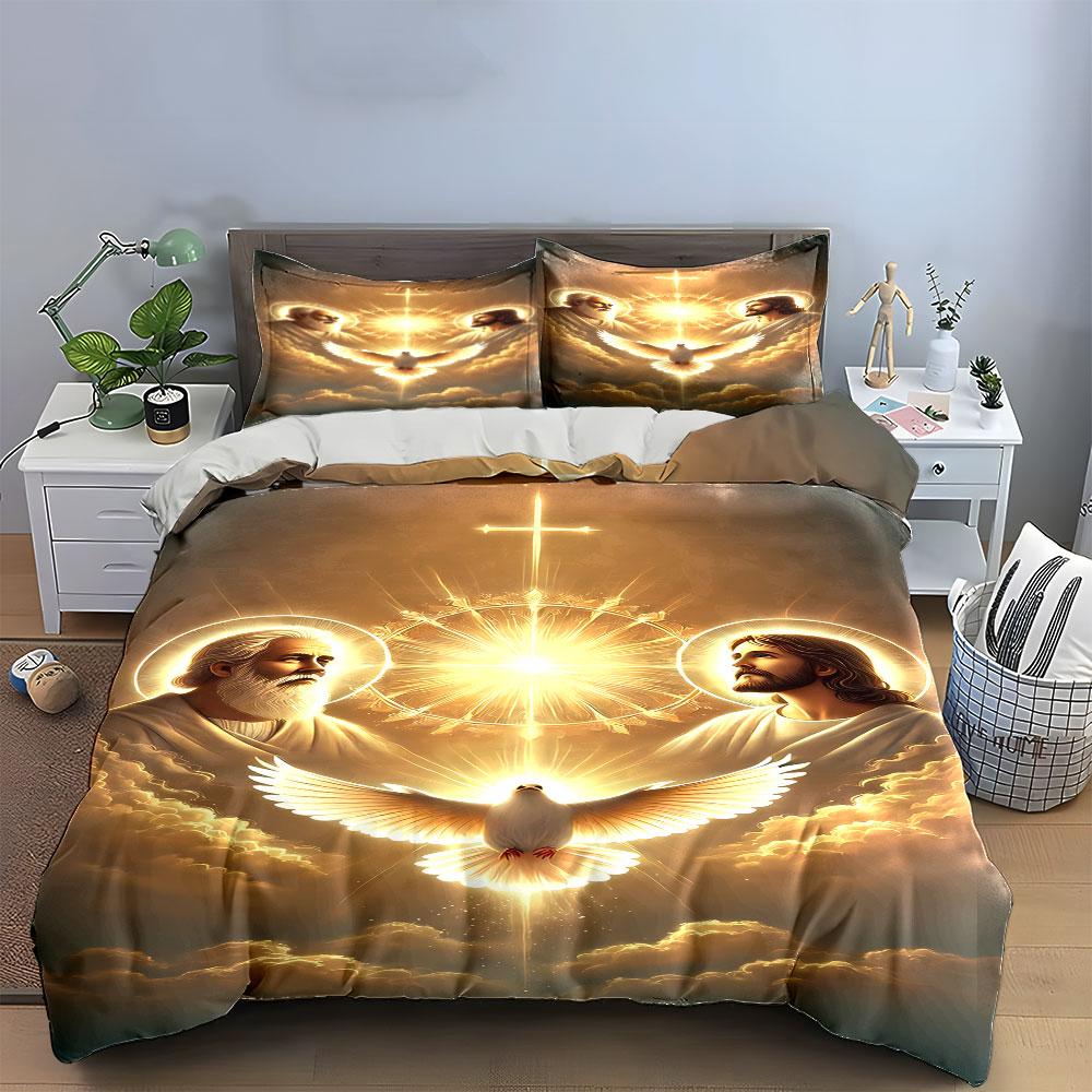 Heavenly Radiance Soaring Free Bedding Sets Duvet Covers Pillowcases(1* Duvet Cover 2* Pillowcases Without Duvet Insert)