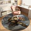 Warhammer 40K Printed Round Rug Carpet Chair Rug Area Rug Entryway Doormats,for Office Chair Living Room Bedroom Kitchen Room.
