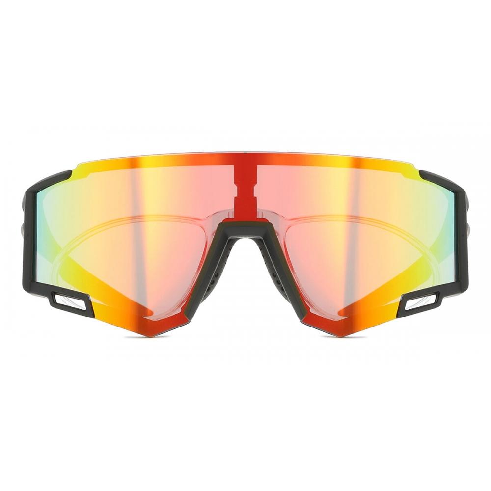 Full Rim Single Lens Black Smartbuy Collection Stryker With Rx Insert Uy076 C6 Fashion Unisex Sunglasses