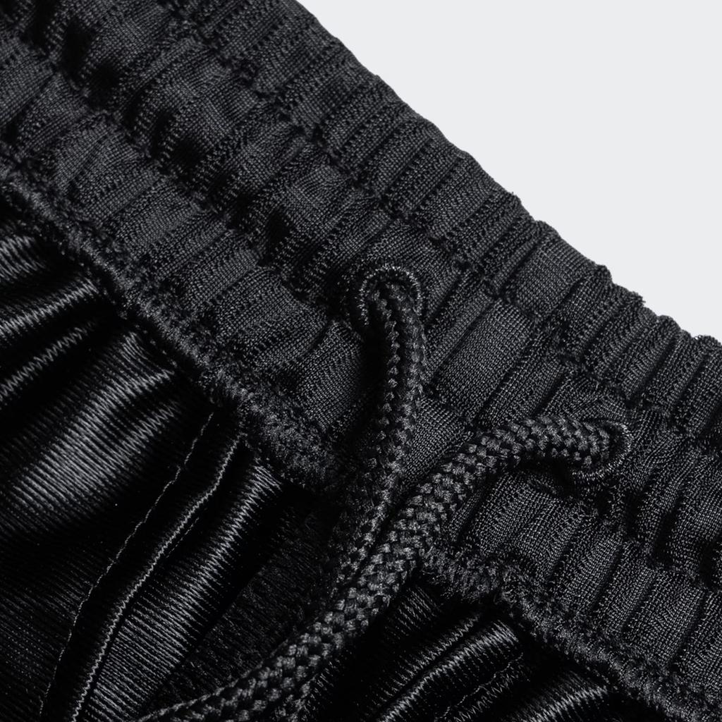 Adidas Originály Adicolor Ss24 Adilenium Oversized Adibreak Retro Sportovní Kalhoty Boční Knoflík Volný Úplet Dámské Kalhoty Černá JM9271